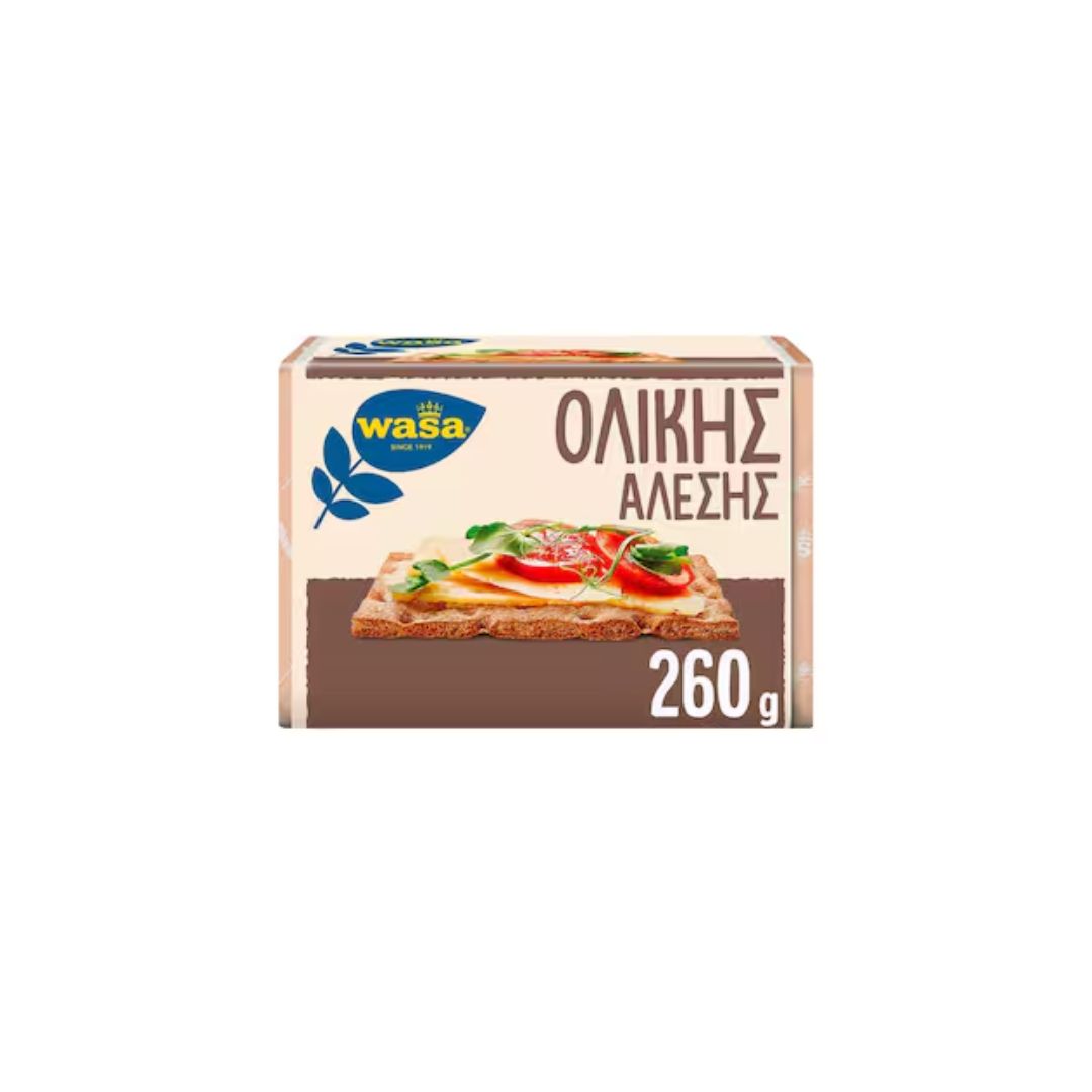 Wasa Φρυγανιές Ολικής Άλεσης 260g