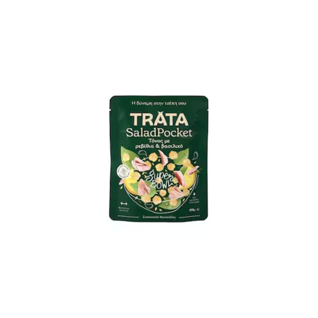 Tuna pocket Ρεβίθια Βασιλικός TRATA, 170g