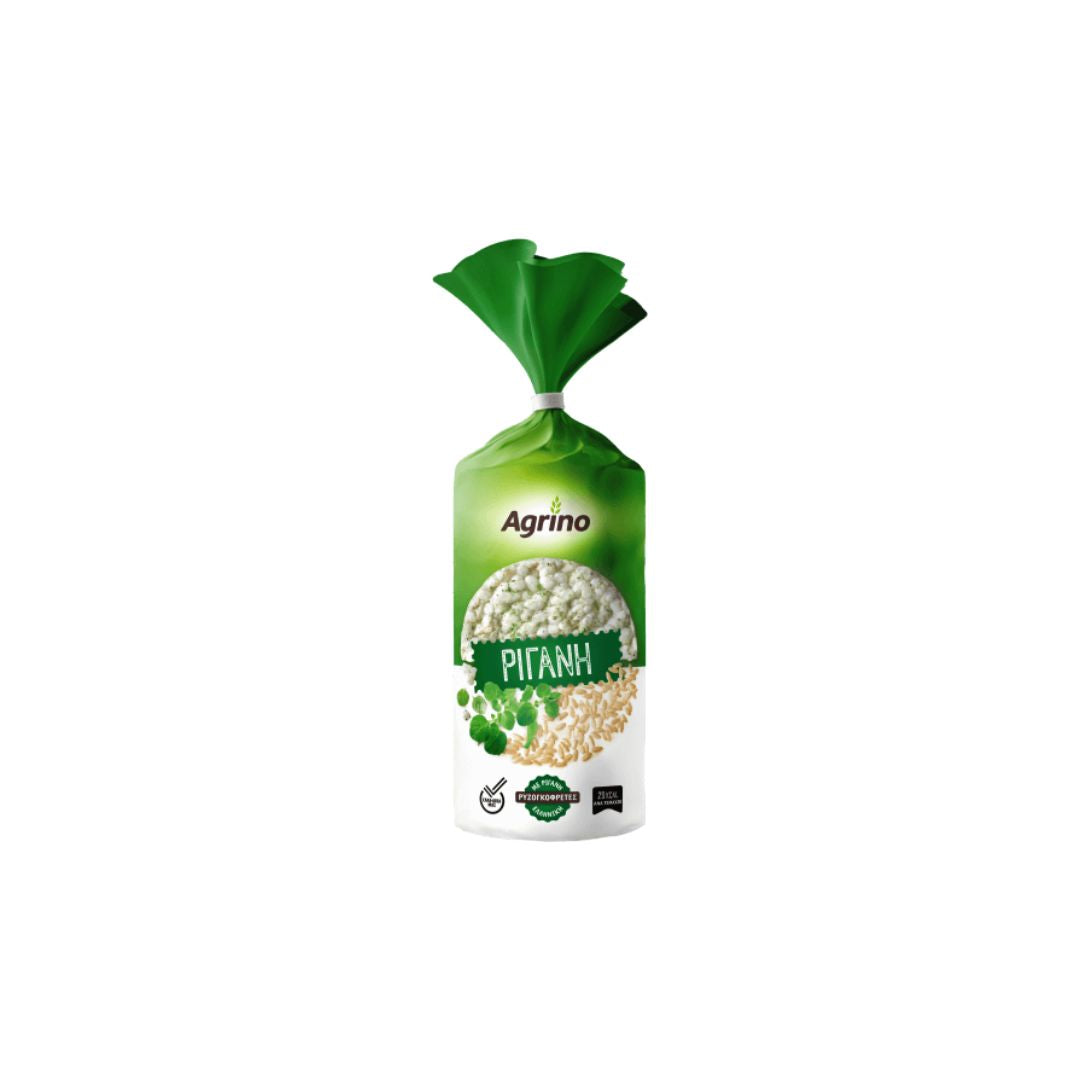AGRINO Ρυζογκοφρέτες με Ρίγανη Χωρίς γλουτένη 110gr