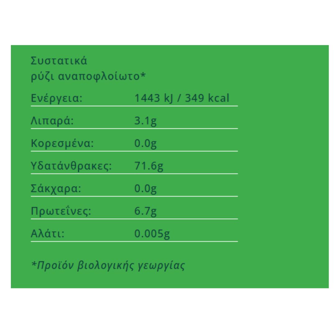 Ρυζογκοφρέτα χωρίς αλάτι 100g Βιοαγρός Bio