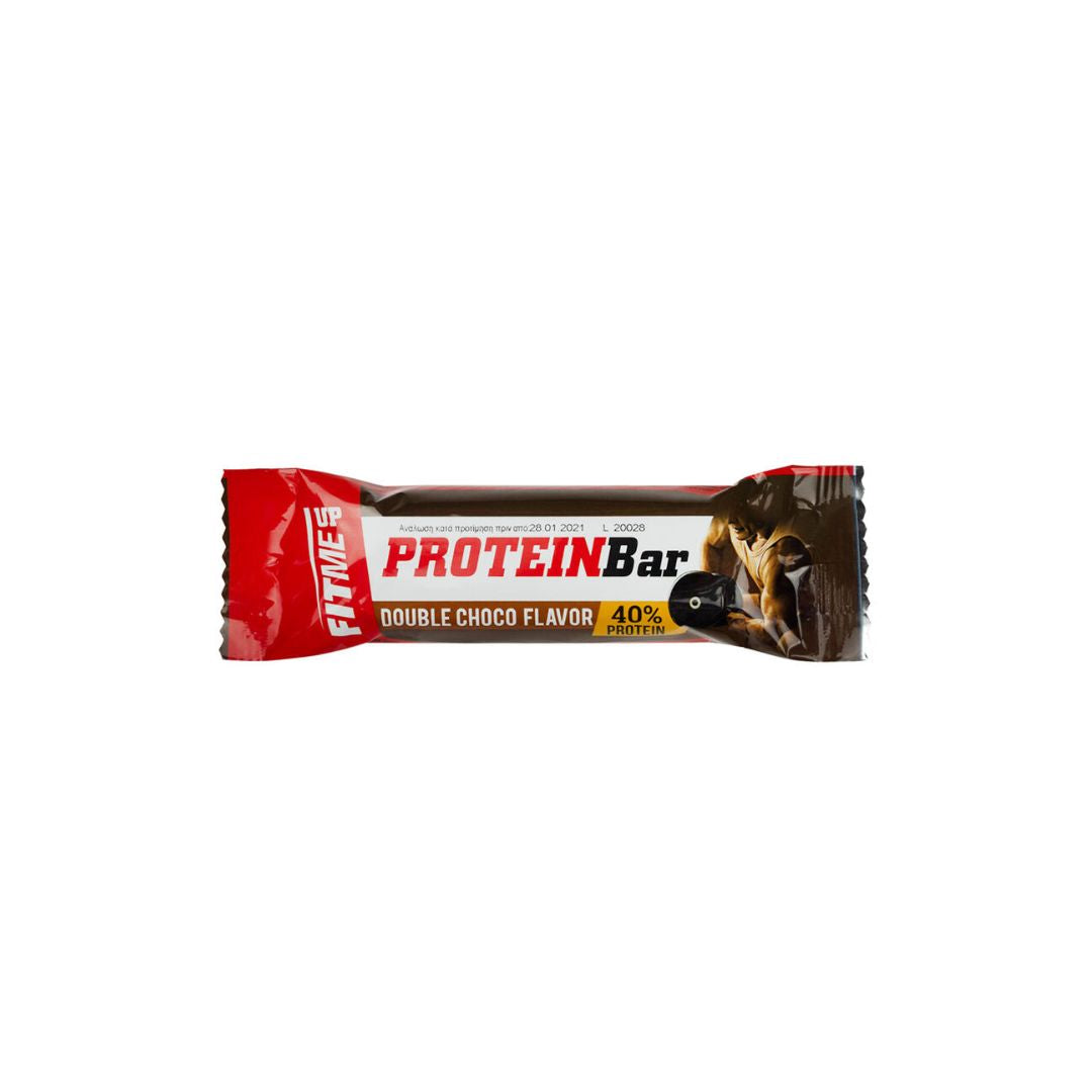 FIT ME UP Μπάρα Πρωτεΐνης 60gr. - (DOUBLE CHOCO)