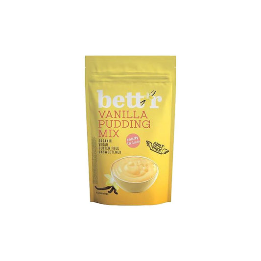 Vegan Επιδόρπιο Βανίλιας χωρίς γλουτένη & ζάχαρη Bettr Bio
