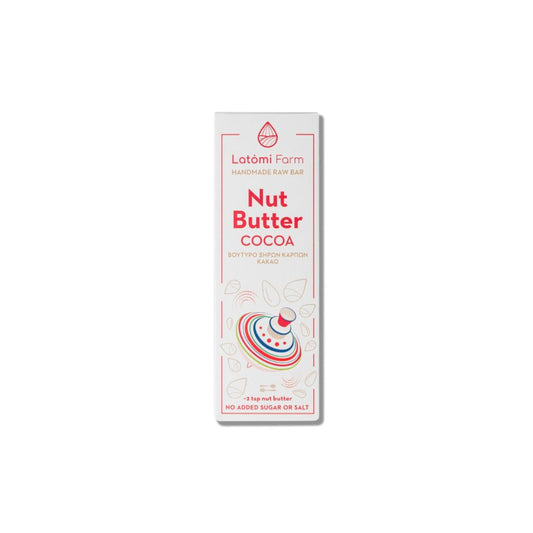 Raw Energy Bar Βούτυρο Ξηρών Καρπών & Κακάο, 50gr
