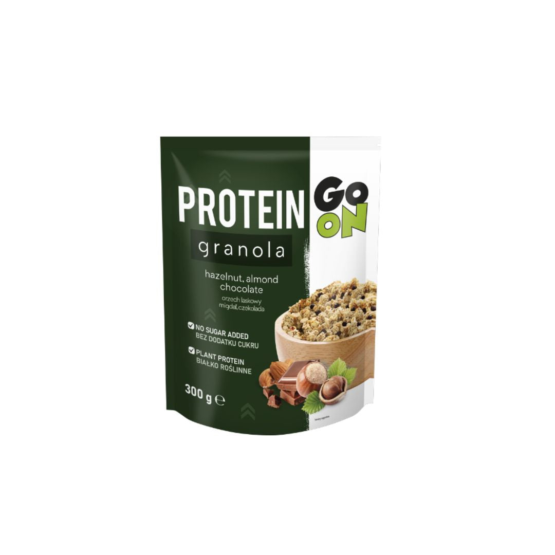 Protein Granola Με Σοκολάτα Φουντούκια & Αμύγδαλα Go On, 300g